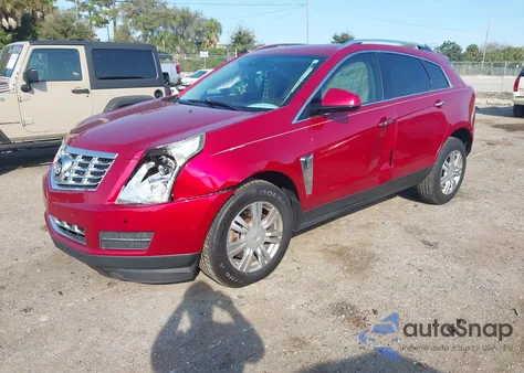 2014 Cadillac Srx Luxury Collection from USA, damaged, VIN 3GYFNBE3XES608497